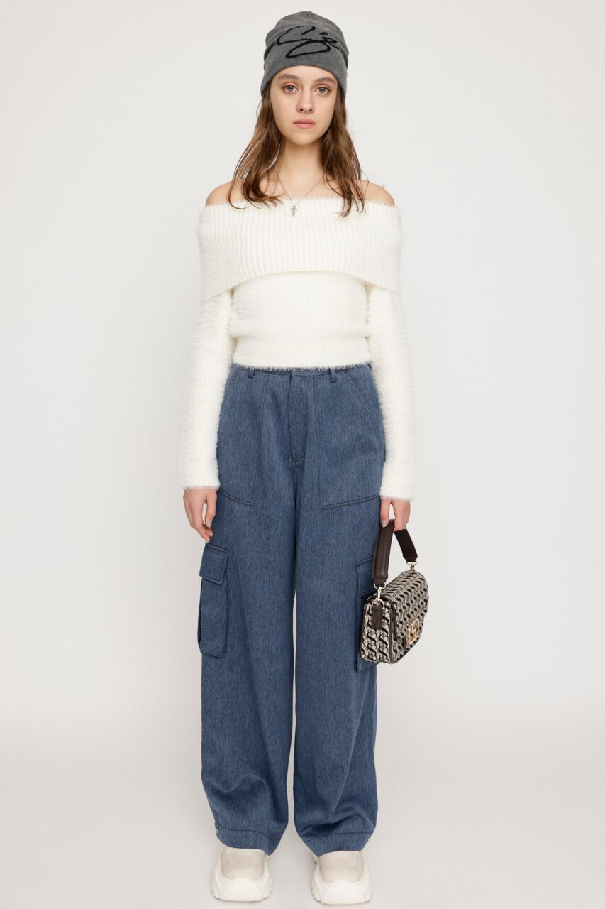 SLY「MANNISH STRAIGHT CARGO パンツ」|その他|NVY