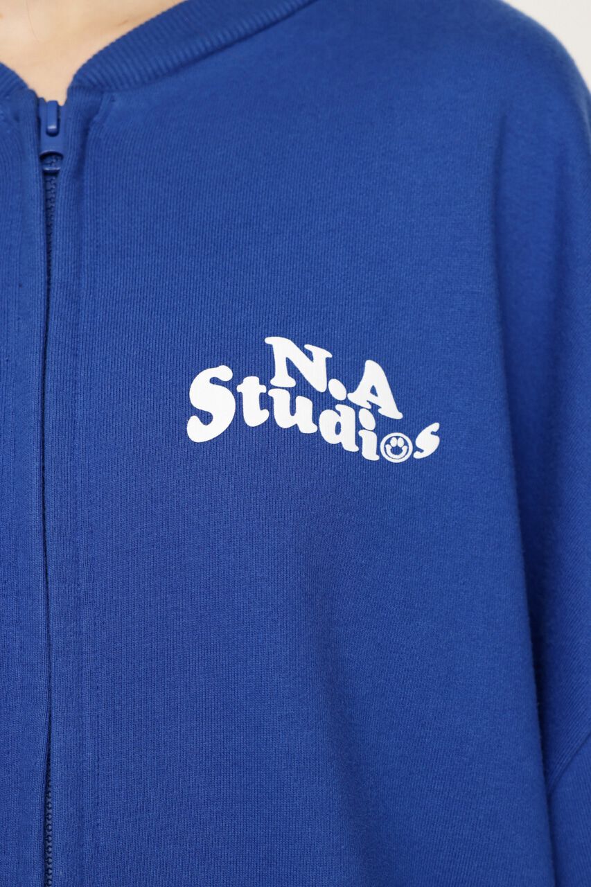 SLY「W FRONT LOGO ZIP UP スウェット」|Tシャツ・カットソー|