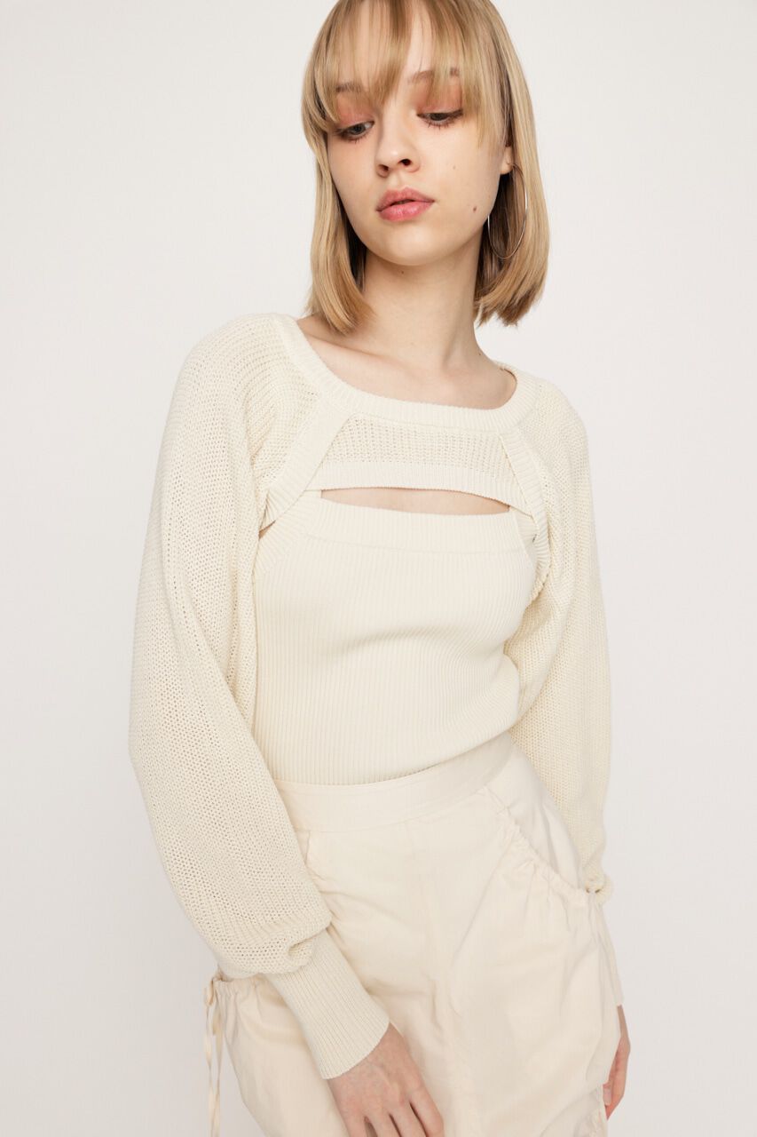 SLY「2P BOLERO HG トップス」|ニット・セーター|