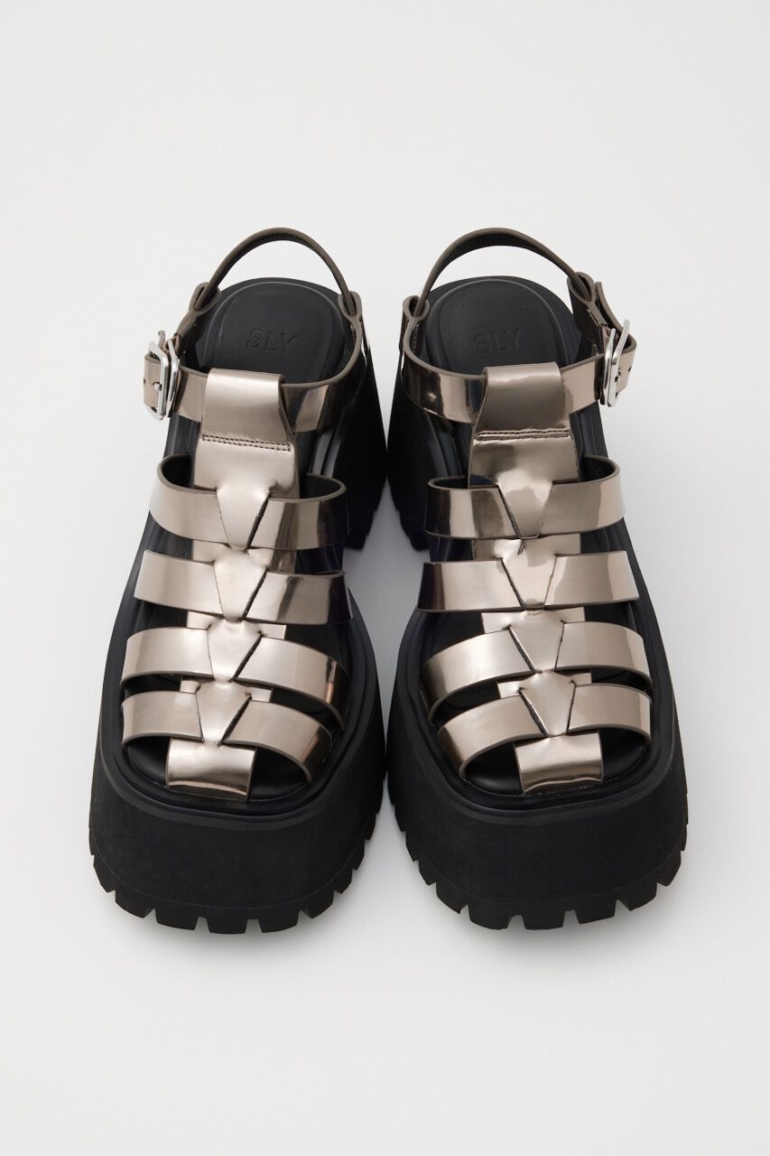 SLY「TANK HEEL CAGE サンダル」|サンダル|