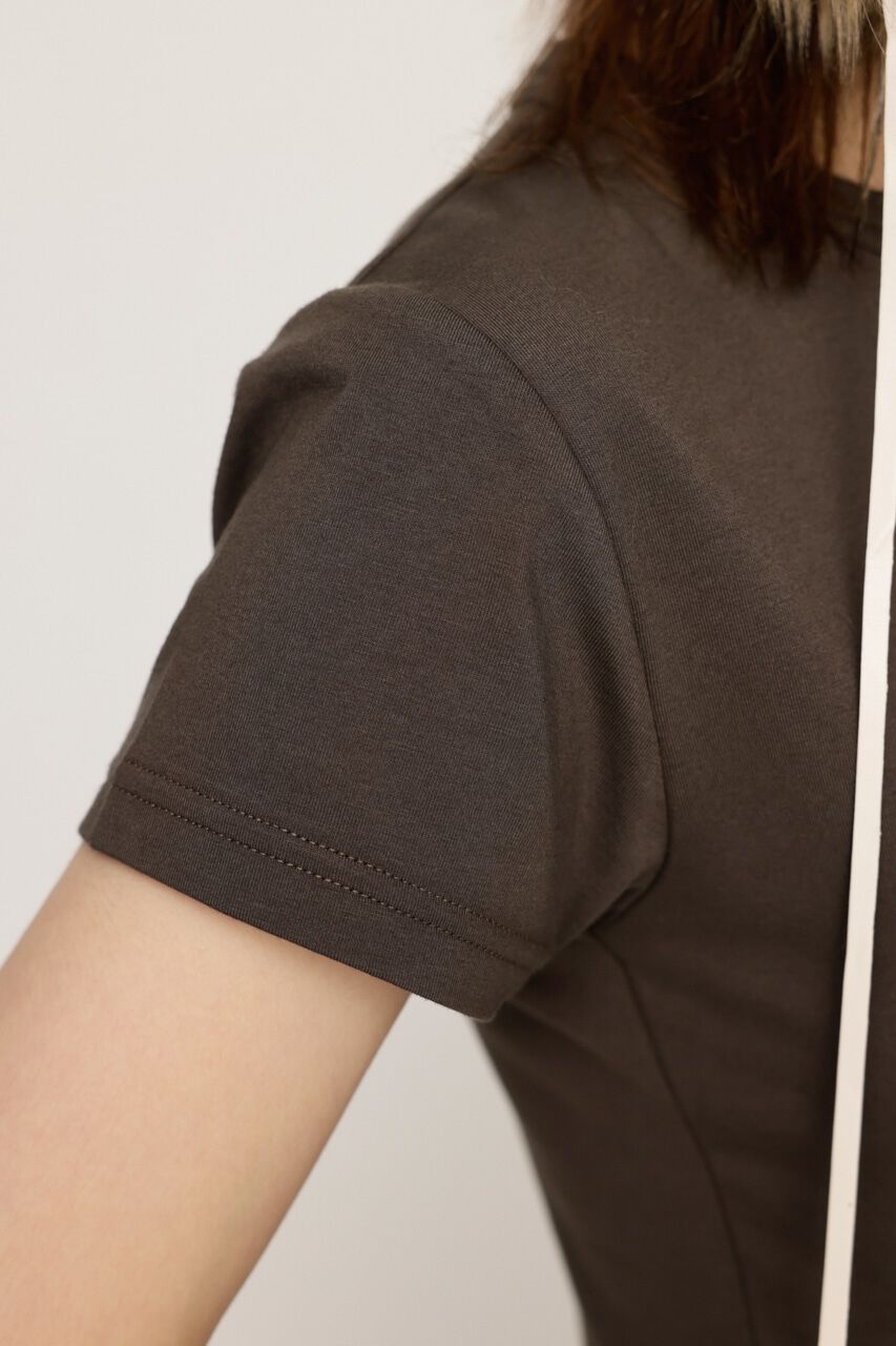 SLY「RHINESTONE COMPACT LOGO Tシャツ」|Tシャツ・カットソー|