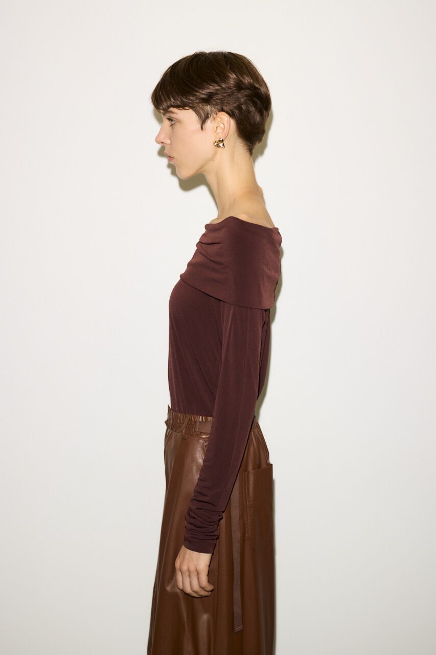 SLY「STRETCH OFF SHOULDER トップス」|Tシャツ・カットソー|