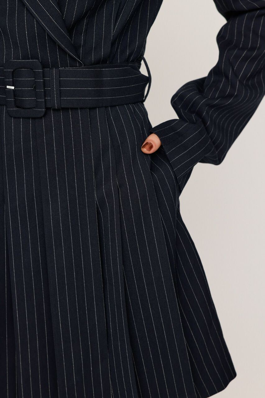SLY「TAILORED PLEATS ショートワンピース」|ワンピース|