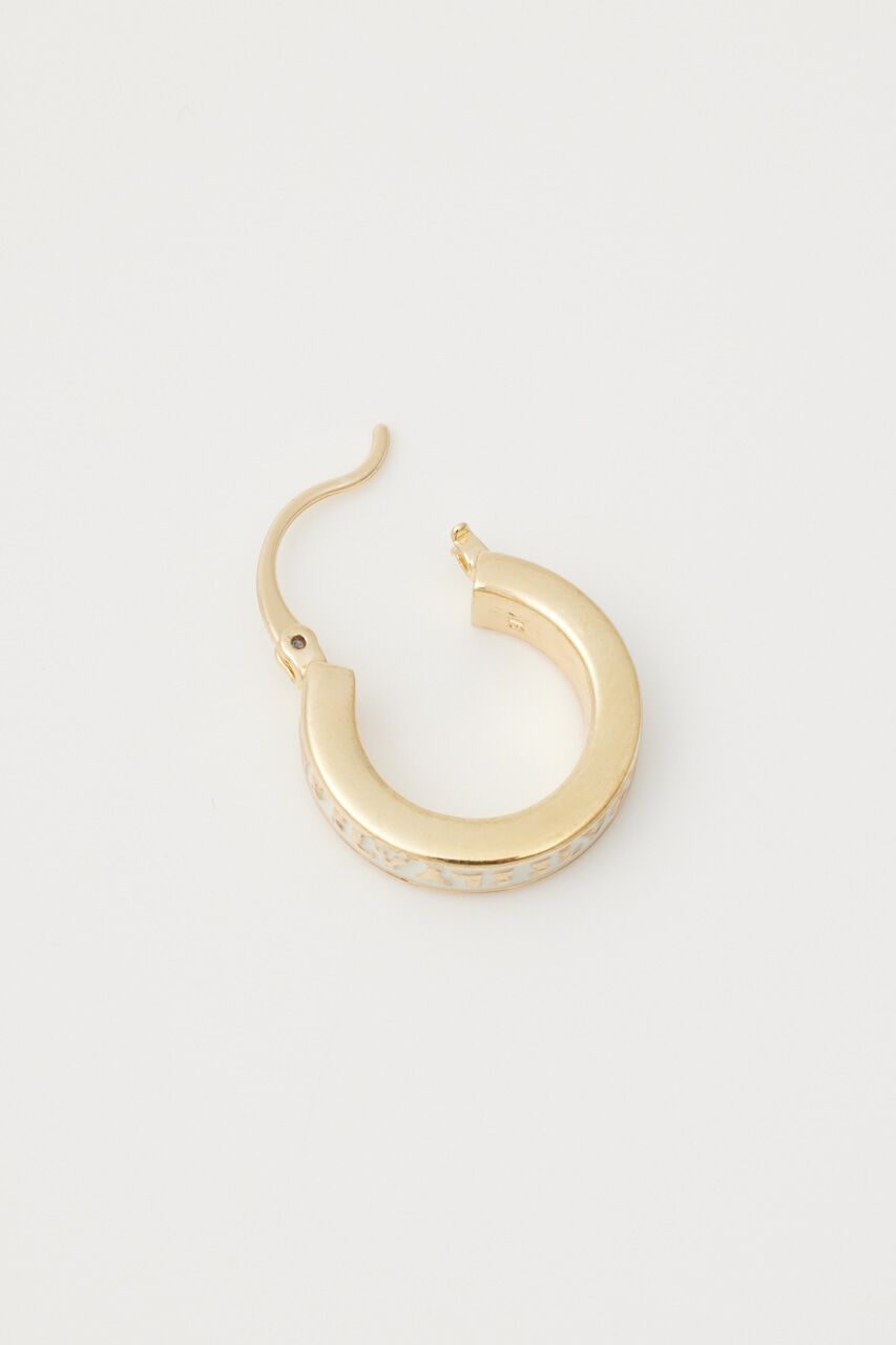 SLY「LOGO HOOP ピアス」|ピアス|