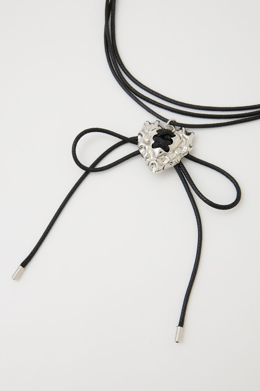 SLY「LACE UP HEART チョーカー」|ネックレス|