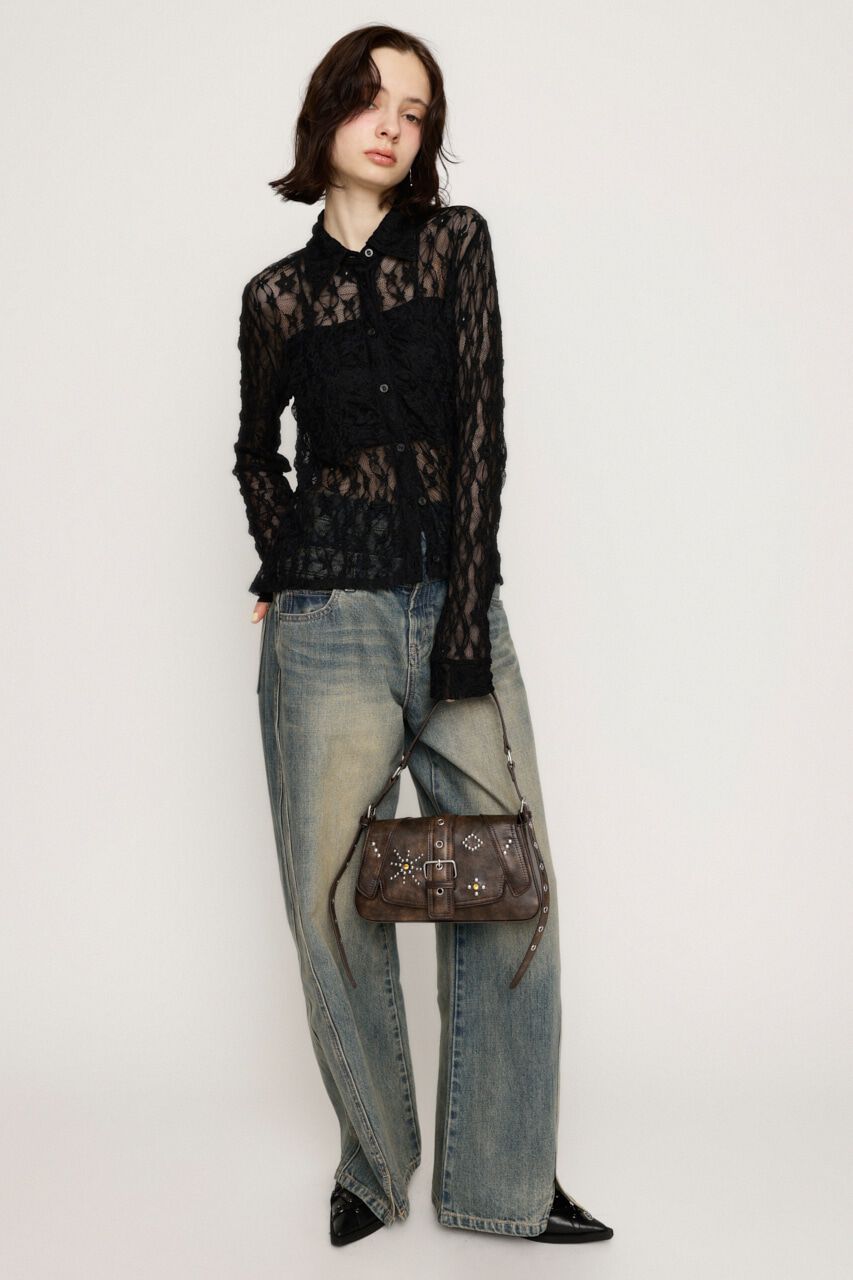 SLY「LACE COMPACT シャツ」|シャツ・ブラウス|