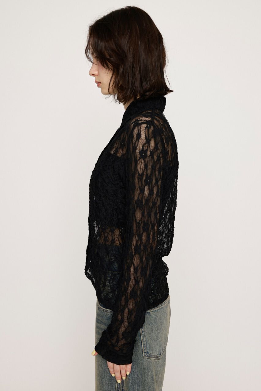 SLY「LACE COMPACT シャツ」|シャツ・ブラウス|