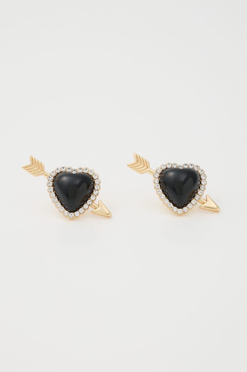 SLY「CUPID HEART ピアス」|ピアス|BLK