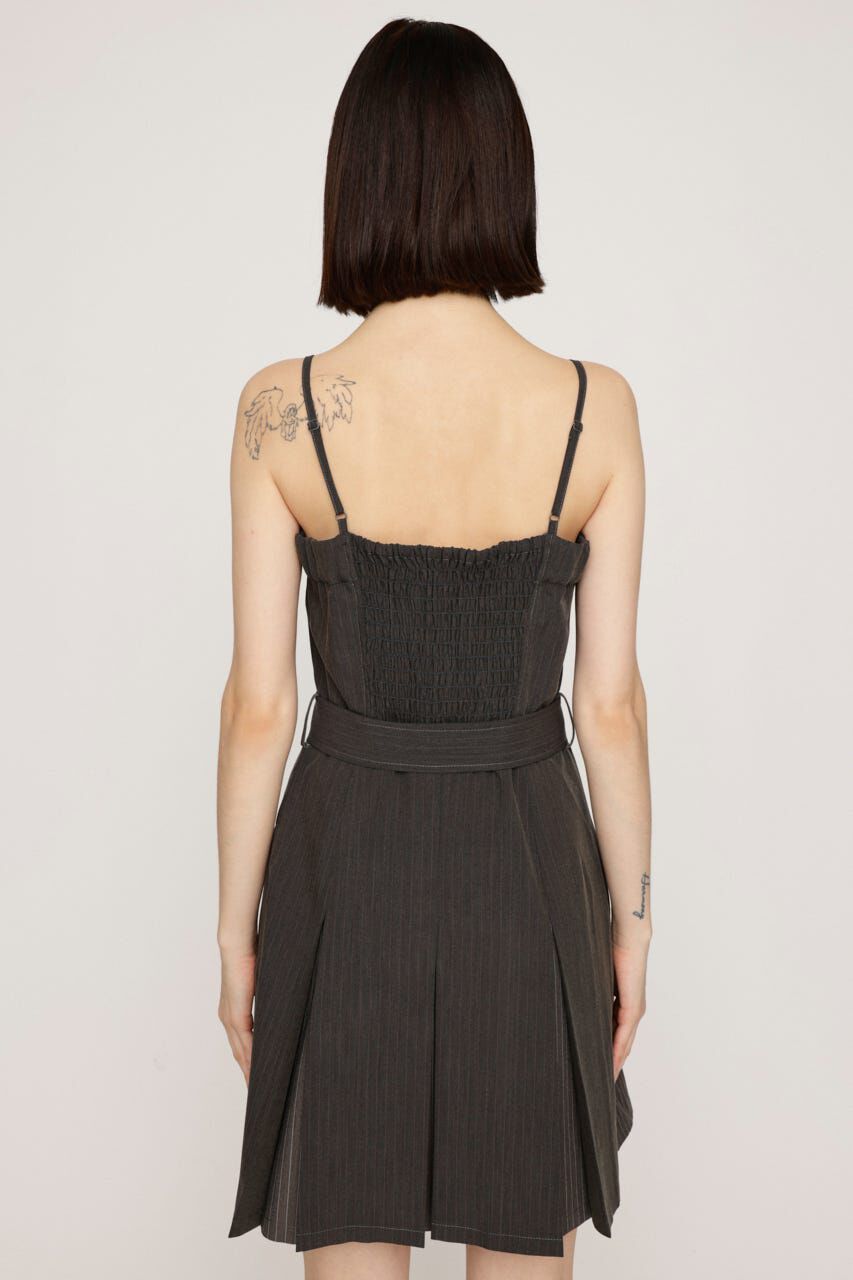 SLY「BOX PLEATS CAMI S／OP SET」|ワンピース|