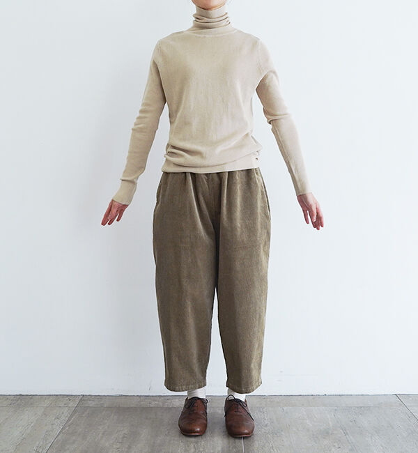 オローネ「ベーシックタートルニット」|ニット・セーター|