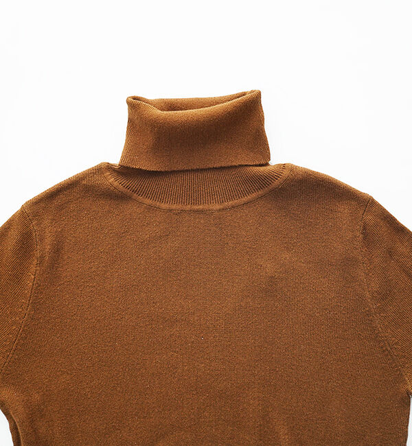 オローネ「ベーシックタートルニット」|ニット・セーター|