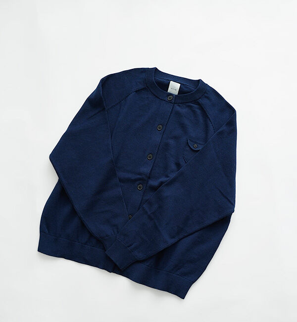 休日と詩「小さなポケットのカーディガン」|カーディガン|