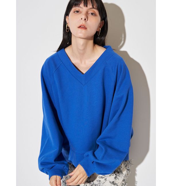 ELENDEEK「RAGLAN TUCK CS」|Tシャツ・カットソー|ブルー