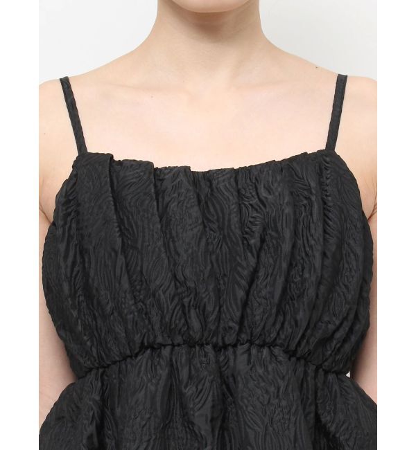 RESEXXY「ジャガードペプラムキャミチュニック【セットアップ着用可能】」|シャツ・ブラウス|