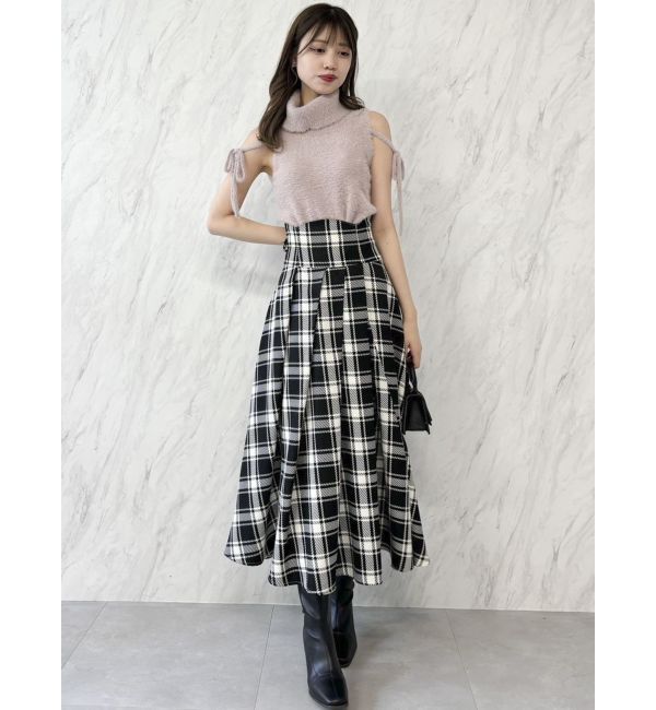 dazzlin「フロントタックコルセットスカート」|スカート|