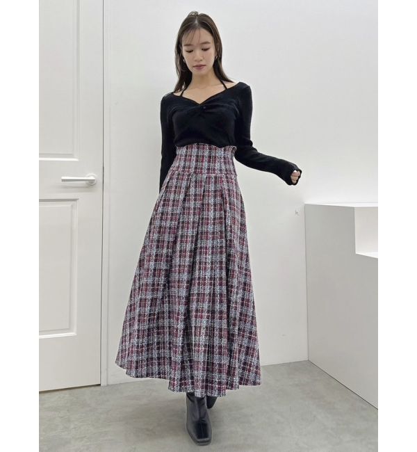 dazzlin「フロントタックコルセットスカート」|スカート|