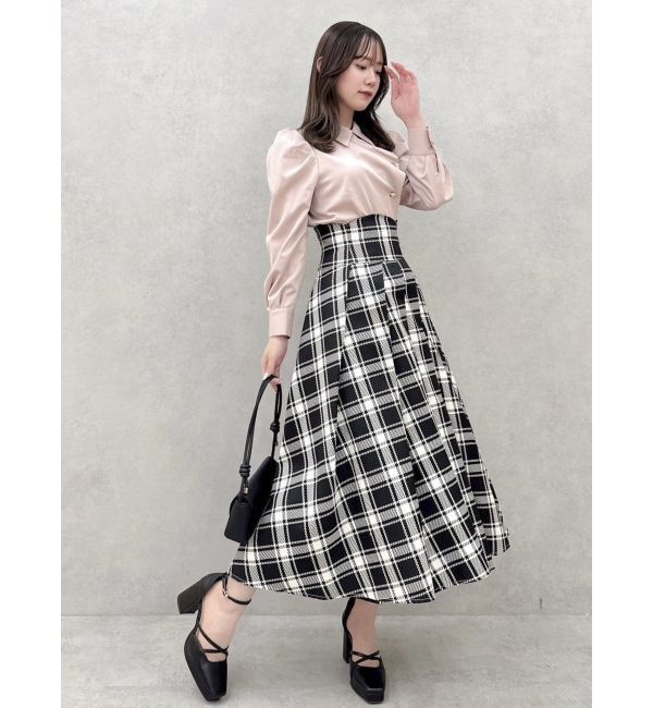 dazzlin「フロントタックコルセットスカート」|スカート|