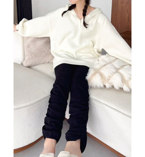 dazzlin「【吉田朱里】温感・セラミド加工くしゅくしゅパンツ」|その他|