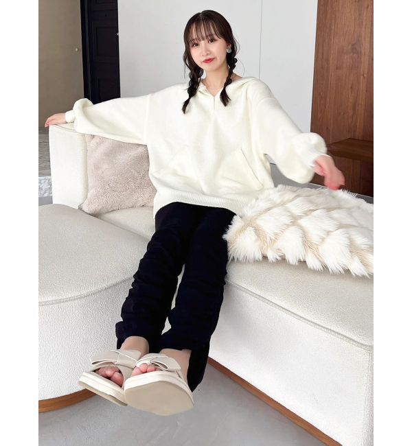 dazzlin「【吉田朱里】温感・セラミド加工くしゅくしゅパンツ」|その他|