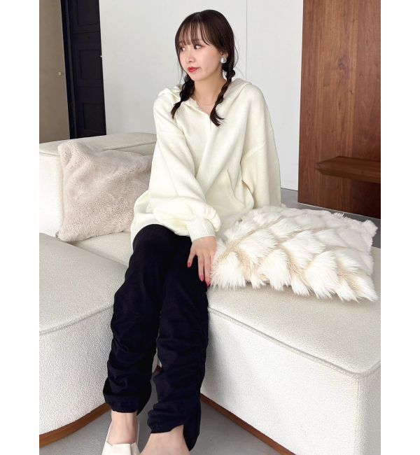 dazzlin「【吉田朱里】温感・セラミド加工くしゅくしゅパンツ」|その他|