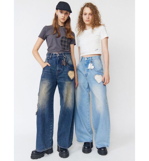 EMODA「ハートルーズジーンズ」|デニム|