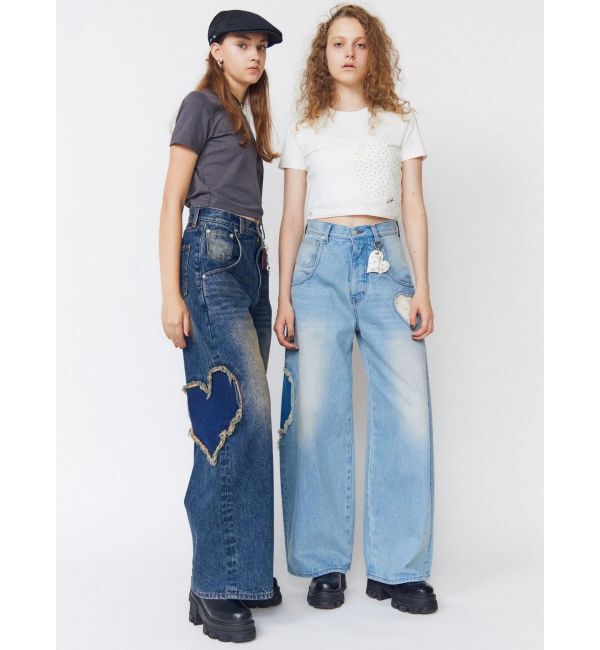 EMODA「ハートルーズジーンズ」|デニム|