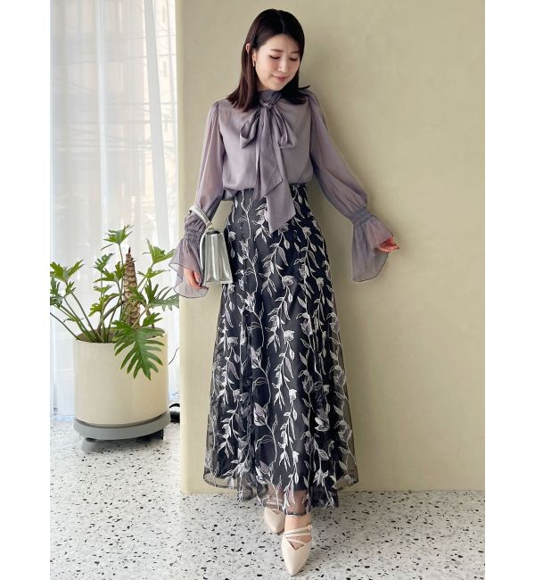 MERCURYDUO「ポインテッドストラップミュール」|パンプス|