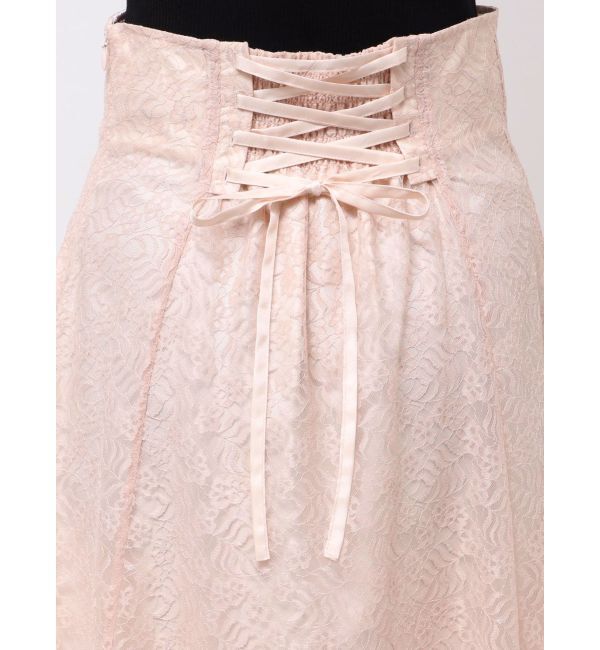 MERCURYDUO「レースフレアコルセットスカート」|スカート|