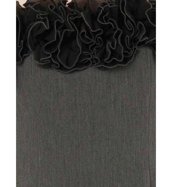 LAGUNAMOON「LADYコサージュキャミワンピース」|ドレス|