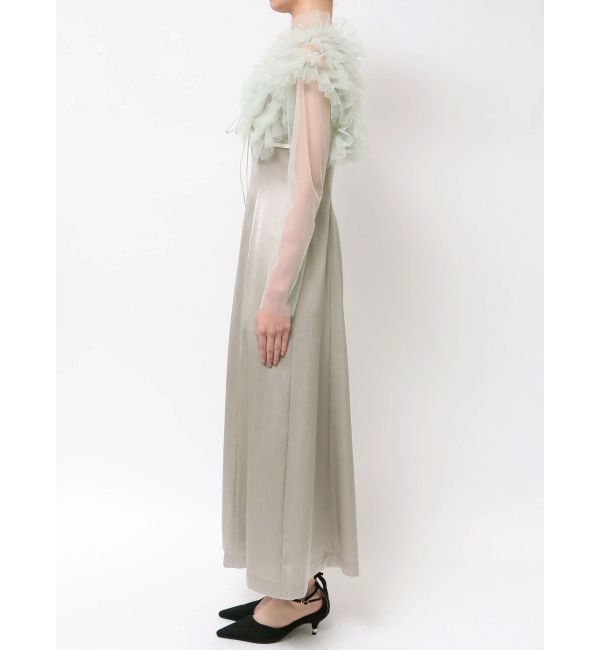 LAGUNAMOON「LADYチュールボレロキャミワンピース」|ワンピース|