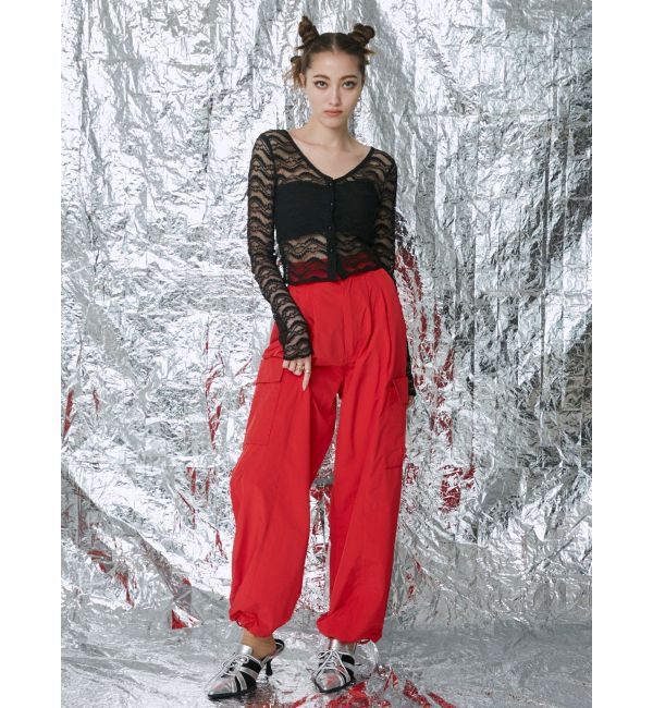 EVRIS「クロップドレーストップス」|Tシャツ・カットソー|