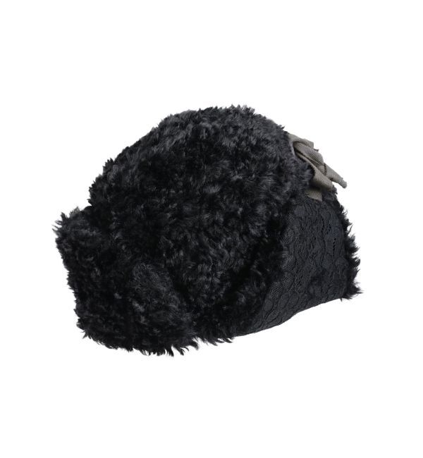 merry jenny「レースドッキングボアハット」|ハット|