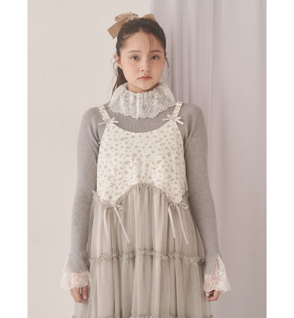 merry jenny「レースリブニット」|ニット・セーター|