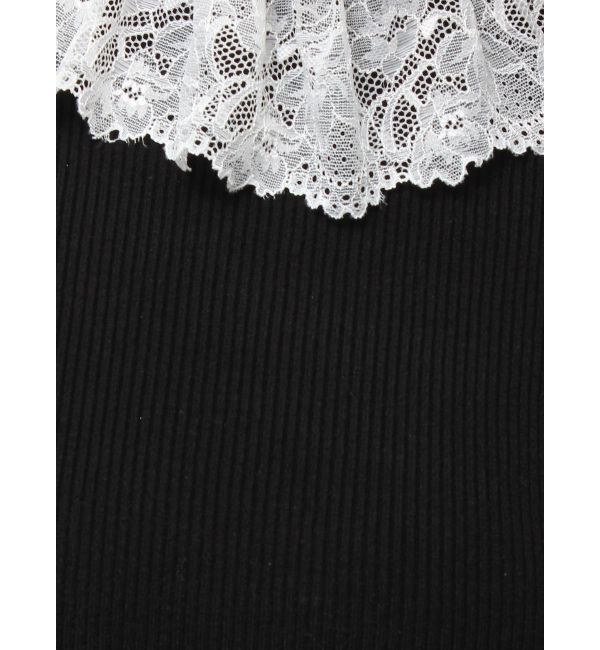 merry jenny「レースリブニット」|ニット・セーター|