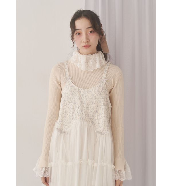 merry jenny「レースリブニット」|ニット・セーター|