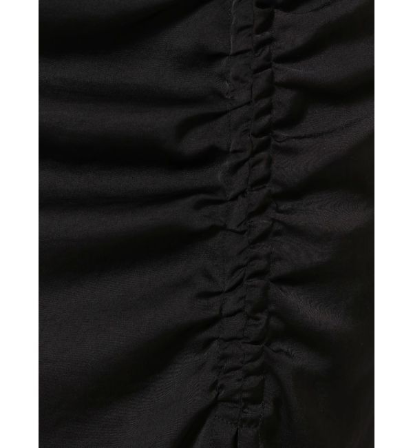 GYDA「ドロスト シャーリング スリットスカートライクショートパンツ」|スカート|