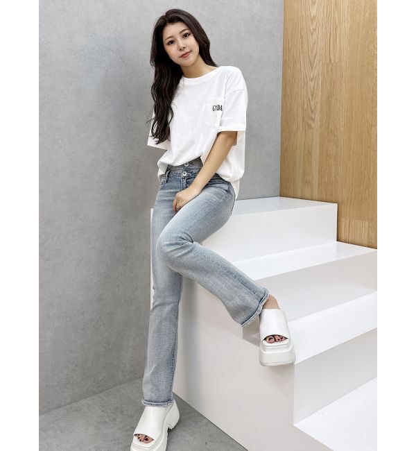 GYDA「Mickey Mouse / バックプリントBIG Tシャツ」|Tシャツ・カットソー|