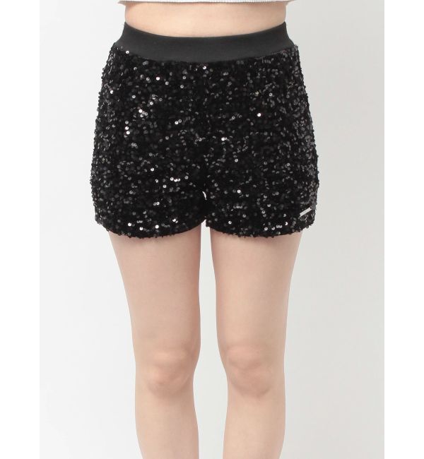 GYDA「GYDAスパンコールベロアショートパンツ」|その他|