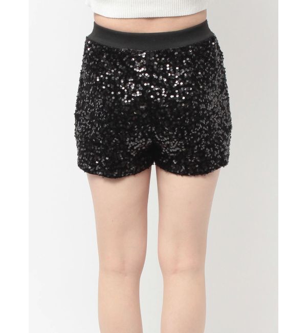 GYDA「GYDAスパンコールベロアショートパンツ」|その他|