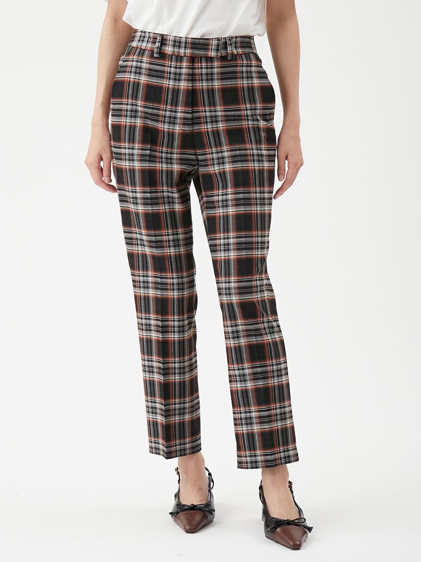 Mila Owen「後ろゴムテーパードパンツ」|チノ|