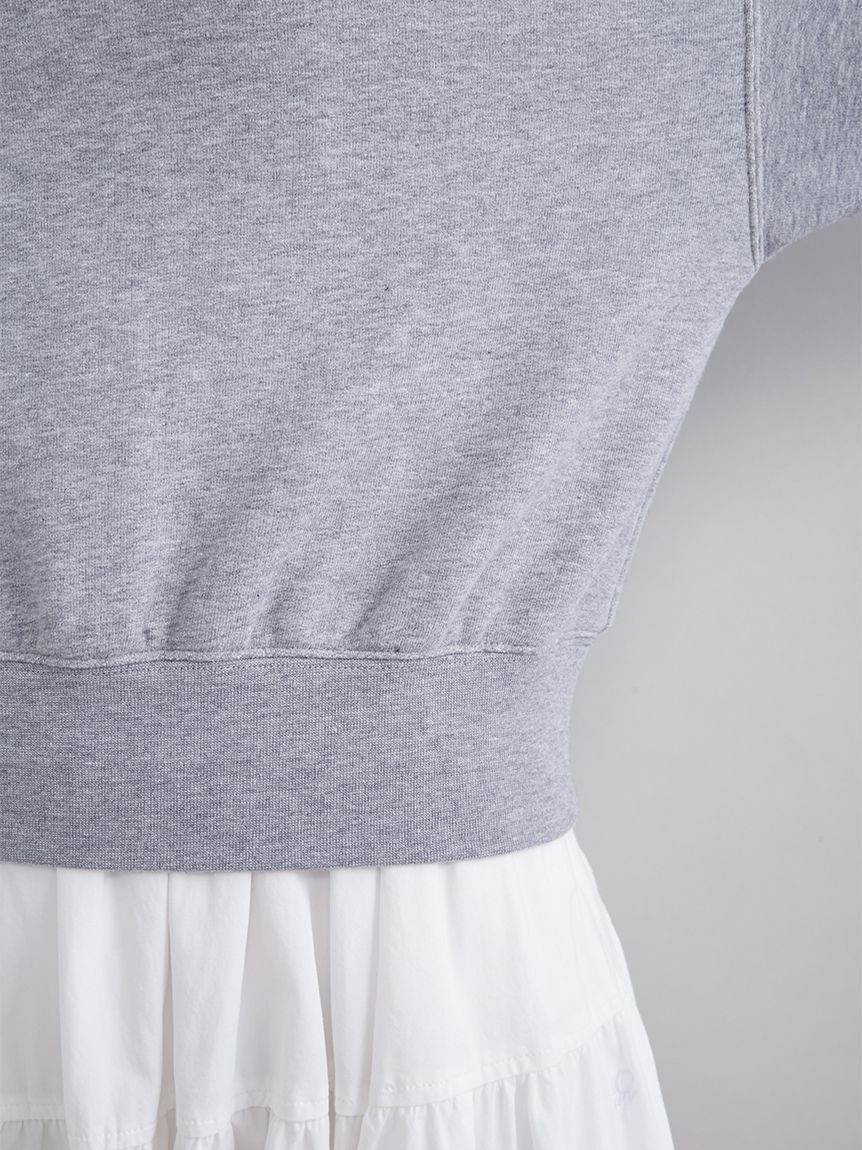 Mila Owen「ソフトタッチ短丈トレーナー」|スウェット・ジャージ|