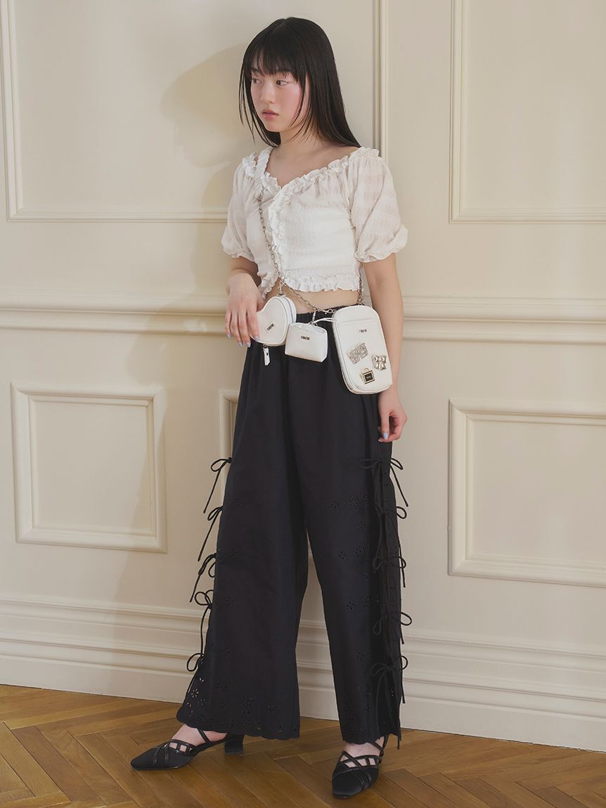 FURFUR「【WEB限定カラー】マテリアルコンビ3SETショルダーバッグ」|ショルダー・メッセンジャー|