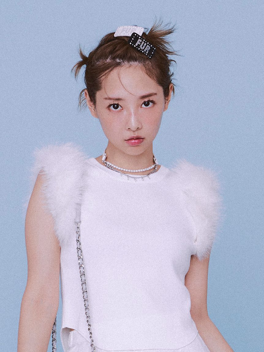 FURFUR「【限定カラー】エコファースリーブニットトップス」|ニット・セーター|