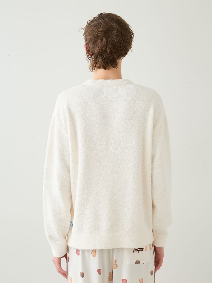 GELATO PIQUE HOMME「【Valentine】【HOMME】ワンポイントジャガードプルオーバー」|プルオーバー|