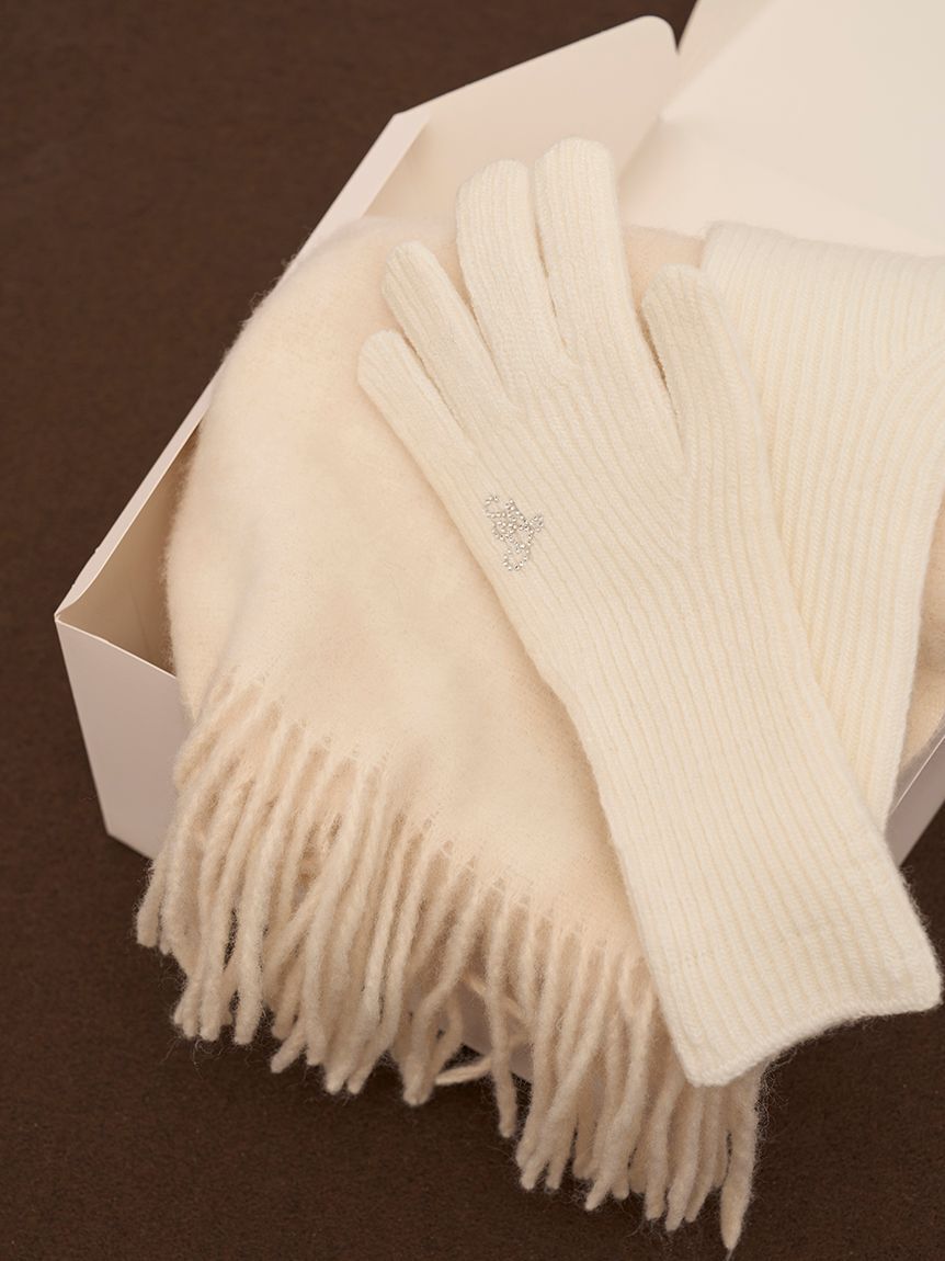 SNIDEL「ホットフィットマフラー」|マフラー|