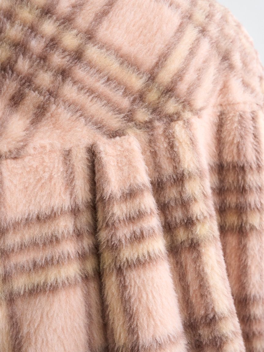 SNIDEL「【SNIDEL/Prentiss】チェックCPOジャケット」|ミリタリージャケット|