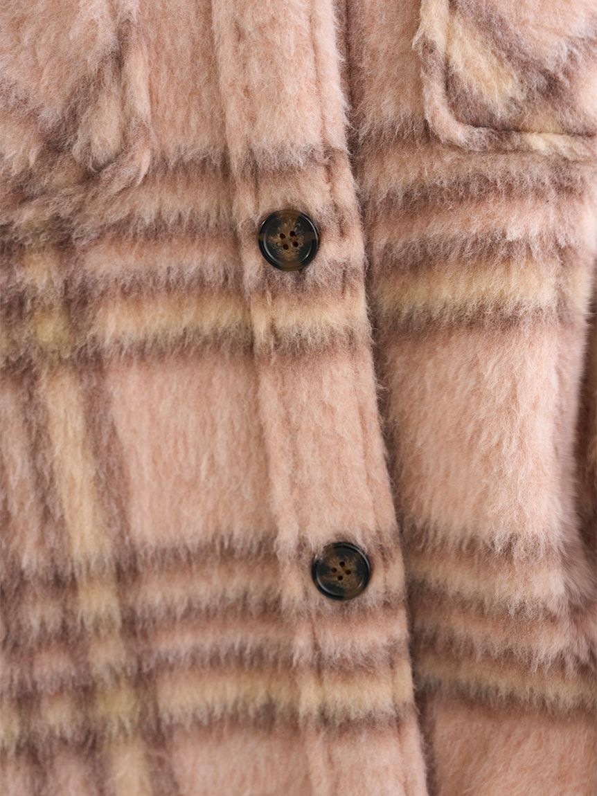 SNIDEL「【SNIDEL/Prentiss】チェックCPOジャケット」|ミリタリージャケット|