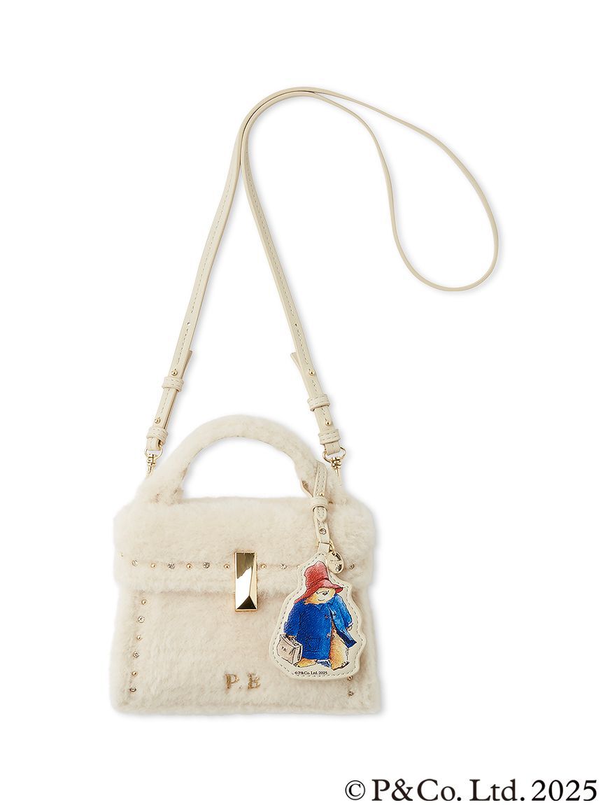 CELFORD「【パディントン(TM)&times;CELFORD】【リュタン】ビジュースタッズボアポシェット」|ショルダー・メッセンジャー|IVR