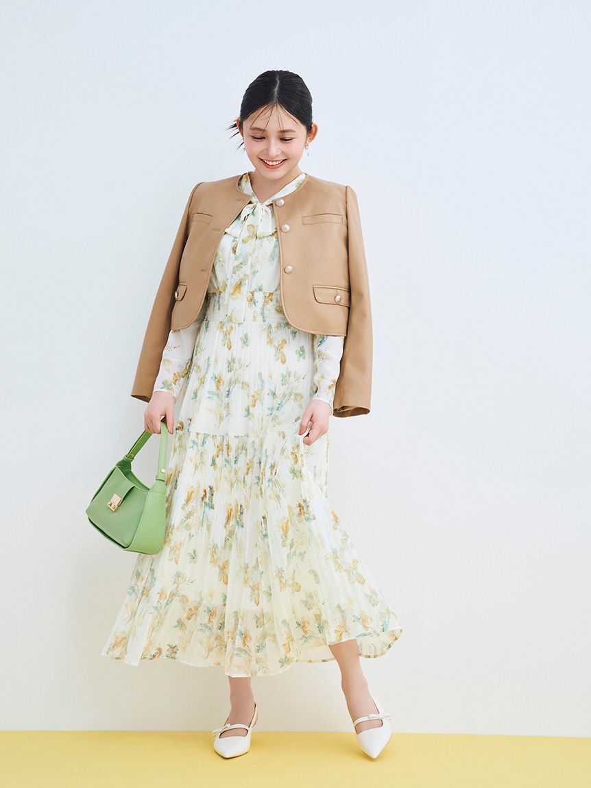 CELFORD「リボンディテールバックストラップミュール」|パンプス|