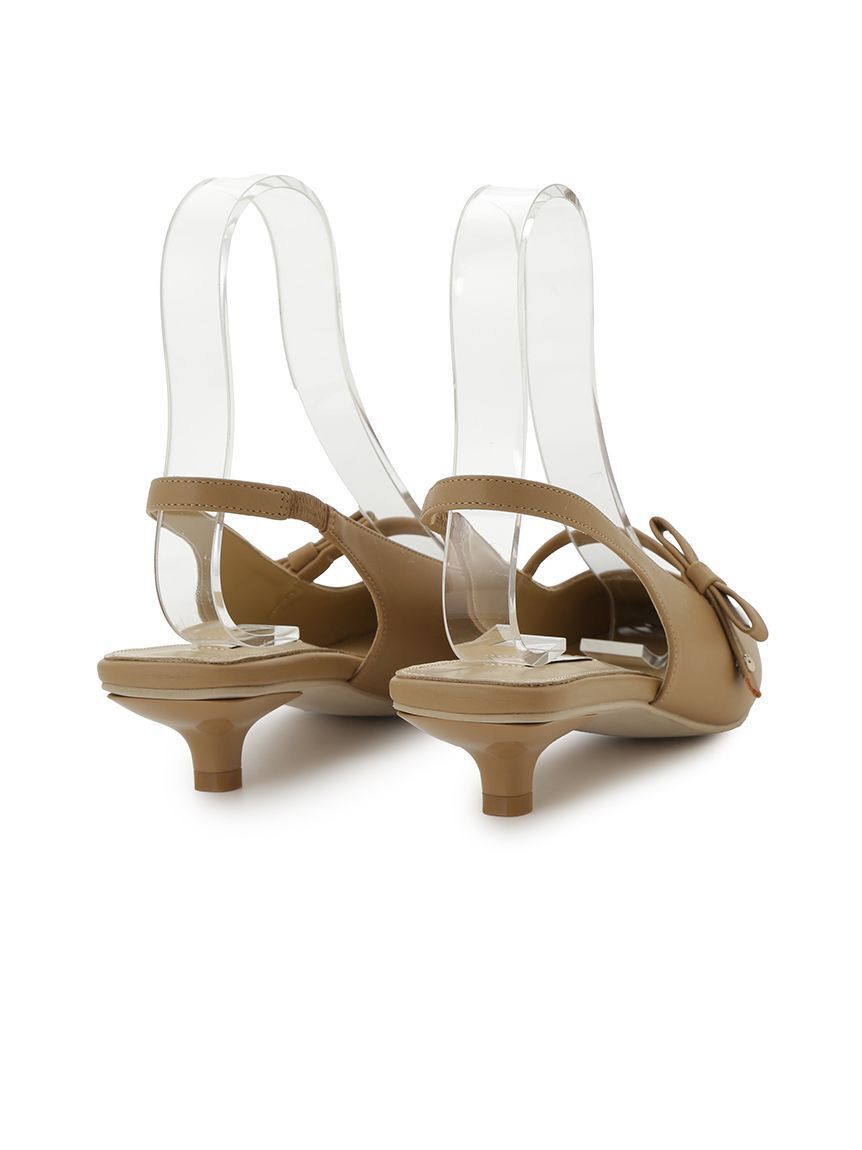 CELFORD「リボンディテールバックストラップミュール」|パンプス|